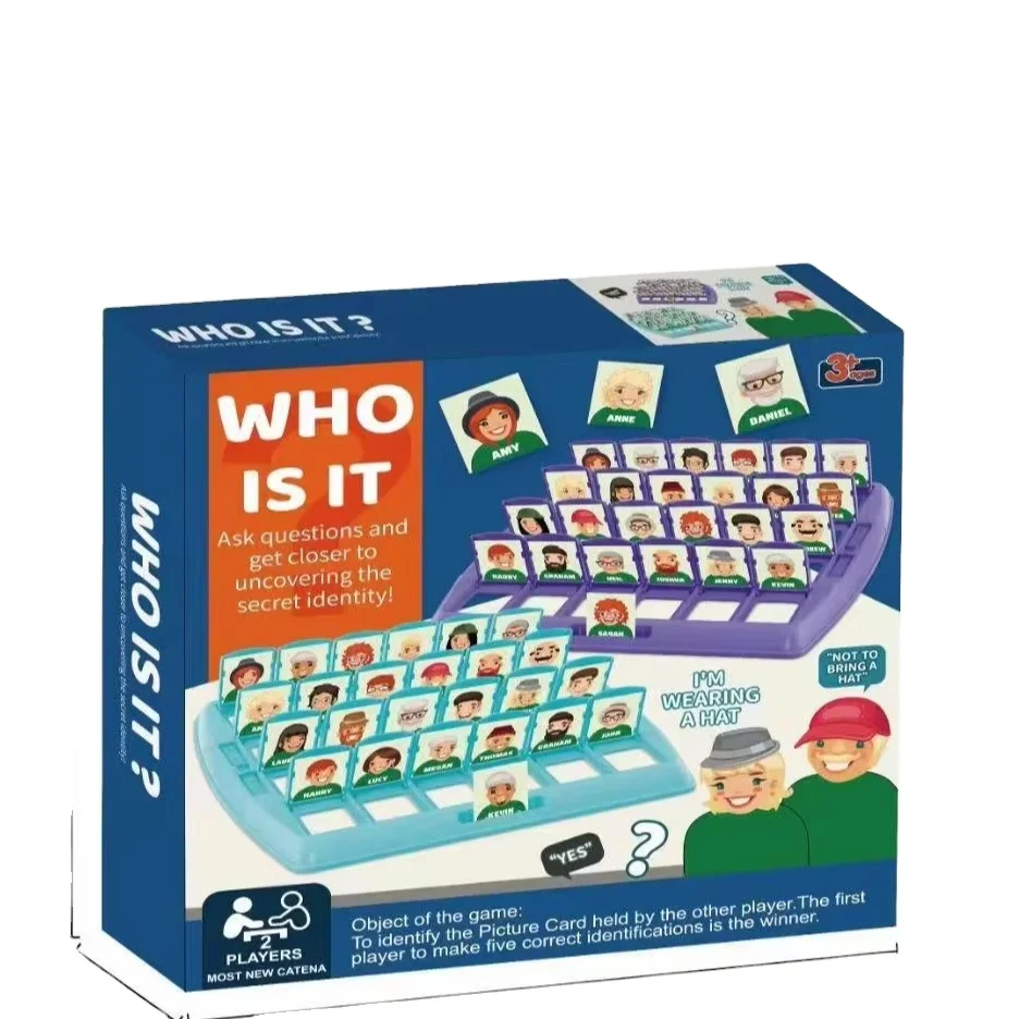 New Design Guess Character Toy Logical Reasoning Game Hot sell Popular Board Game Intellectual Playing Educational Kids toy