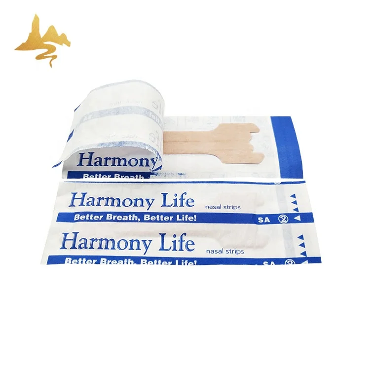 Free Sample Eco-friendly Transdermal Patches Nose Inhaler Anti Snore Sleep Better Breathe Right Nasal Strips