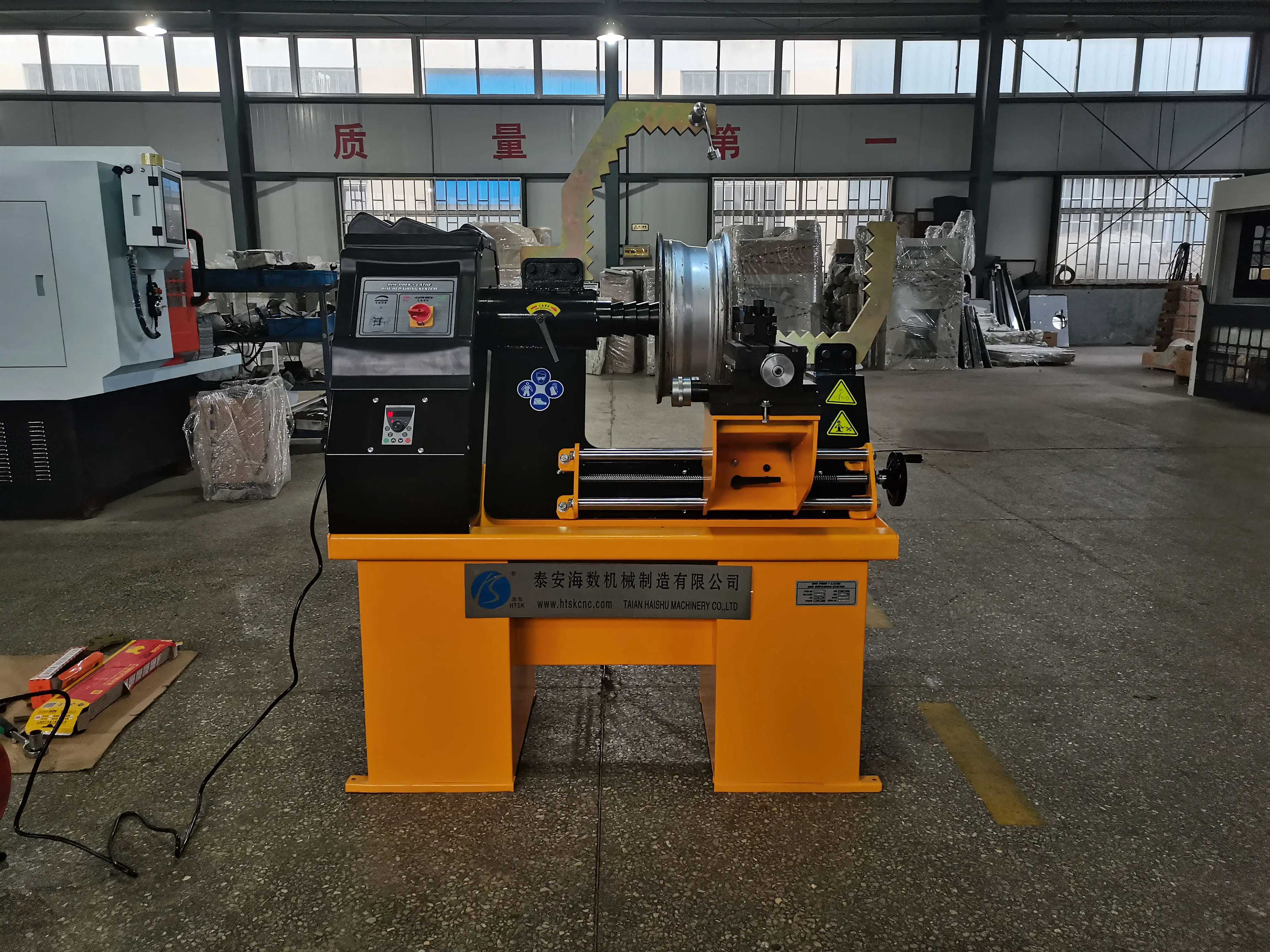 Portable Alloy Wheel Rim Straightening Machine for Sale RSM595