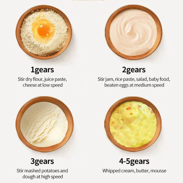 Wireless portable hand-held kitchen appliance electric food mixers for bakery