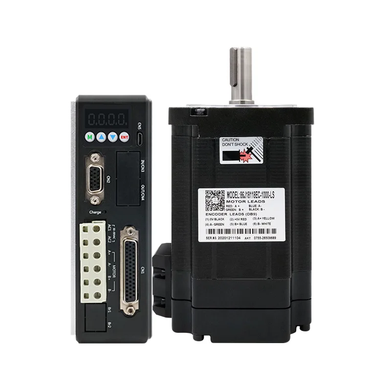 86J18118EC-1000-LS+2HSS858H-N Nema 34 8.5Nm Closed-Loop Stepper Servo Motor and Driver