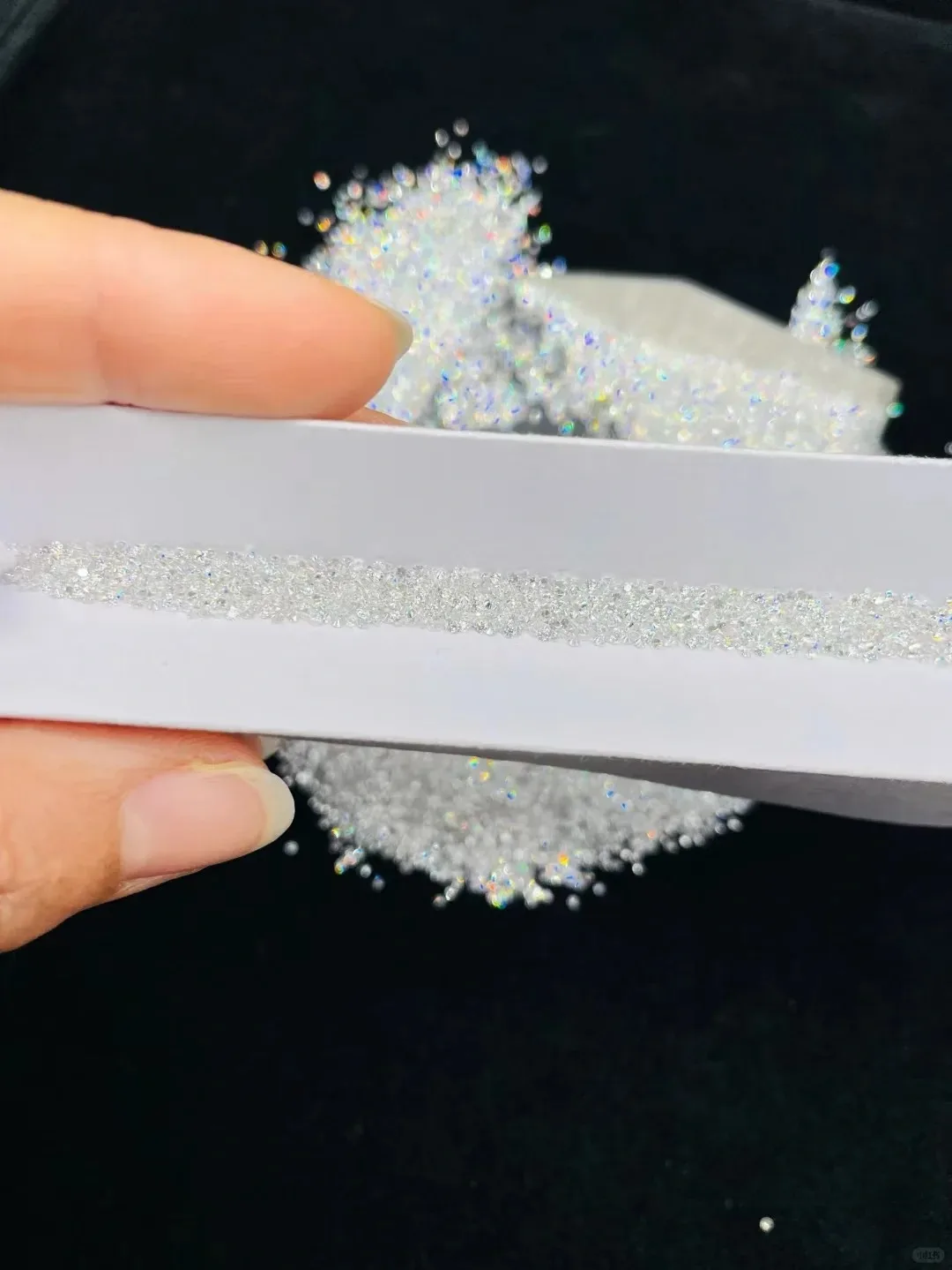 DMSH Buy Round Polished CVD 1mm 2mm 3mm Loose Diamonds Man Made HPHT Manufacturer White Lab Grown Diamond SI VS VVS Clarity