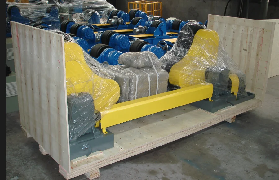 Welding Turning Rolls with foot switch /Pipe turning rolls/pipe rotator/5T welding rotator