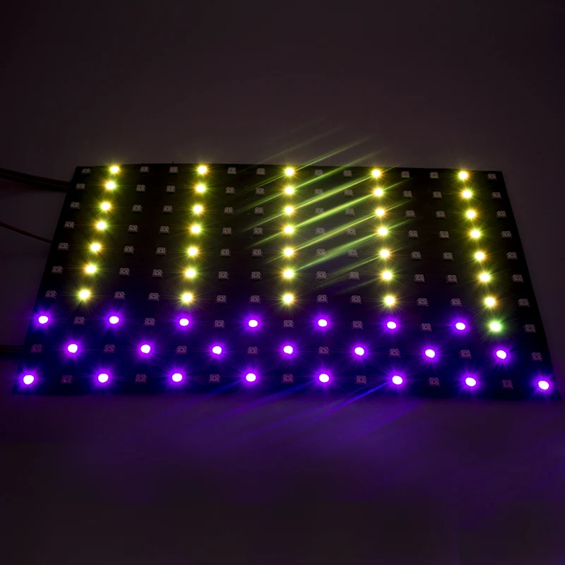 Multicolor digital Indoor 8x8 16X8 16X16 Small Dot Matrix Led Panel Display White