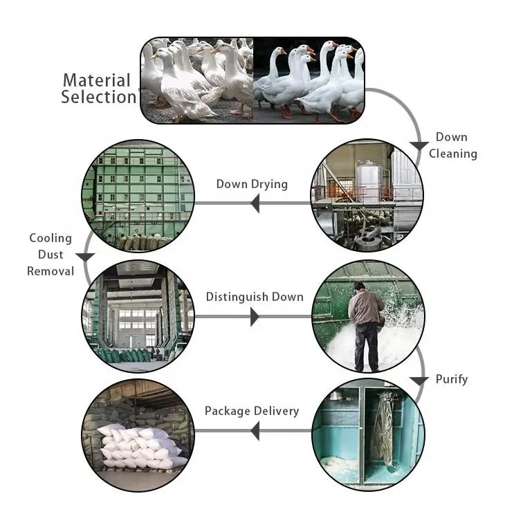 Down Feather Hypoallergenic Pillow Soft Bed Healthy Ergonomic Pillows For Sleeping Queen Size