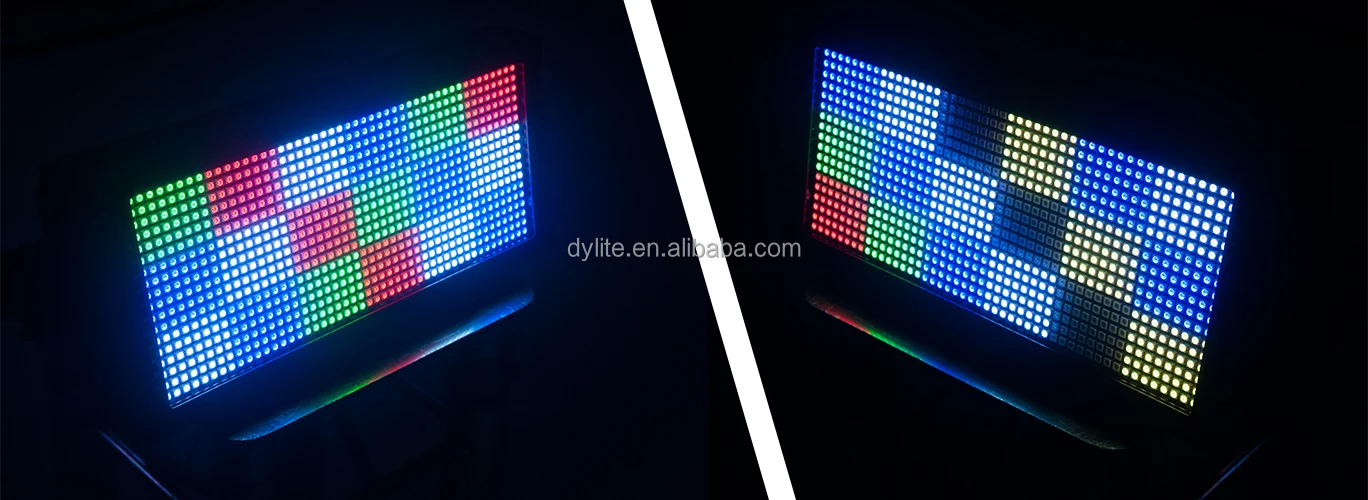 Newest Luces De Discoteca Led Pioneer Dj Stage Light Projector DMX 512 1000w Effects RGB Strobe Led Flash Light Studio For Club