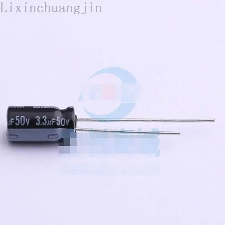 
UVR1H3R3MDD parameter 3.3uF 50V Lead type aluminum electrolytic capacitor 