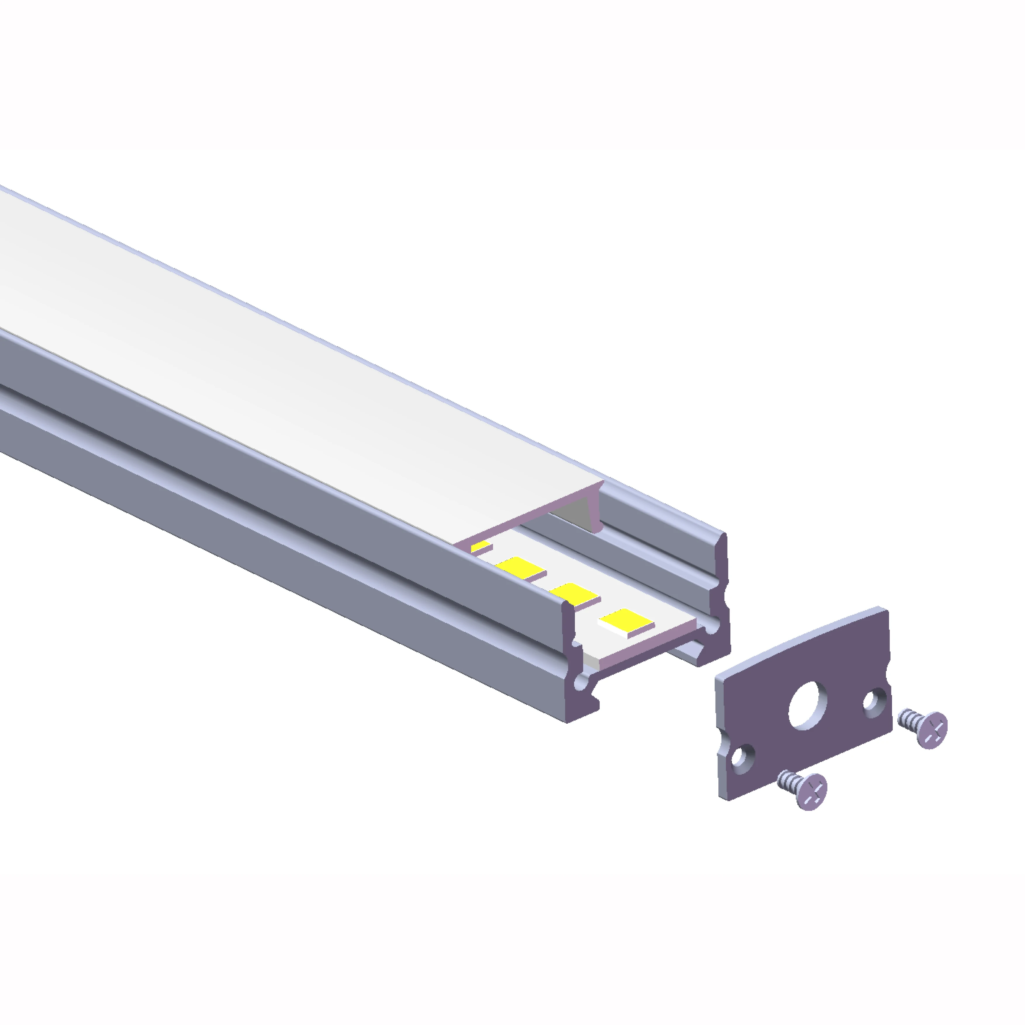 2024 Hot selling Recessed Aluminium Led Profile,Pendant Led Channel Led Bar Light