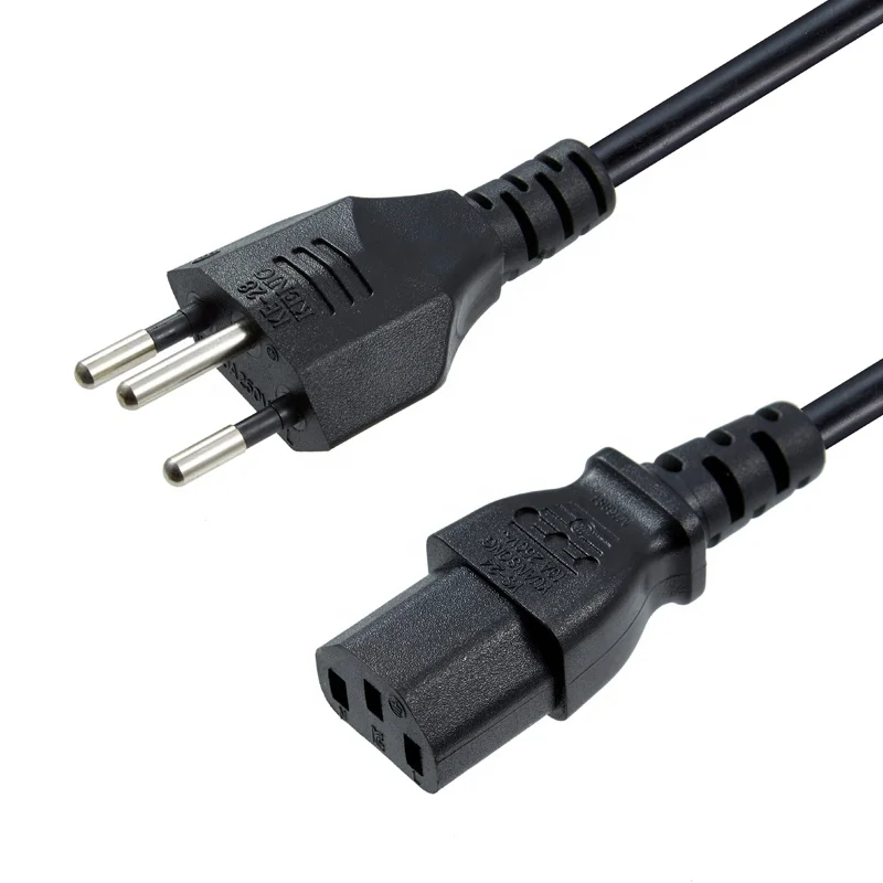 10A Swiss standard power cord tail C13 AC Power Cable for Computer Desktop