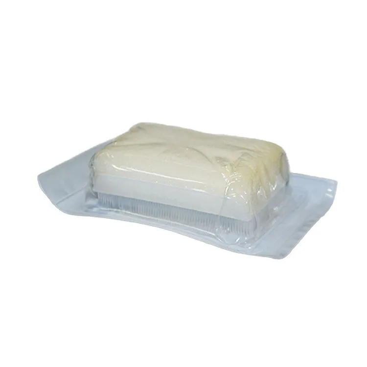 CE Certificate disposable sterile surgical scrub brush with nail cleaner