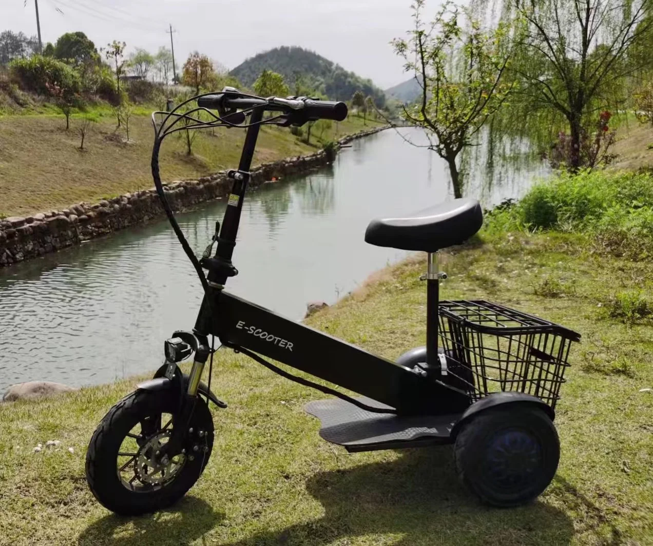 electric trike scooter e bicycle electric bike 3 Wheel Powered Portable Ultra Compact Collapsible Design mini electric bike