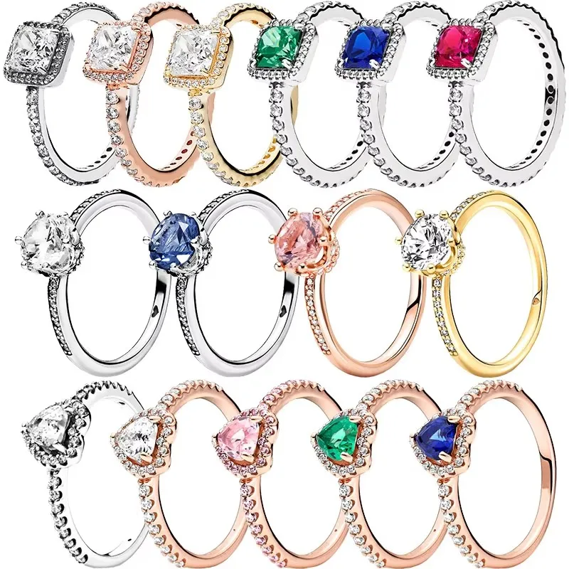 Женское кольцо с жемчугом 925 из стерлингового серебра и розового золота