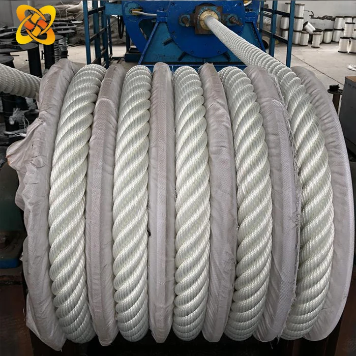 6 strand nylon braided rope for marine /mooring anchor rope