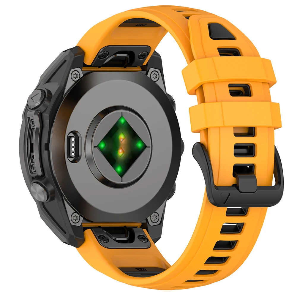 Силиконовый браслет для часов Garmin Fenix 8X 7X 6X Pro 5X Plus TACTIX Enduro3 20 мм 22 26 945