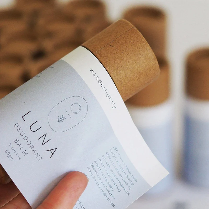 Custom Design Skincare Bottle Cosmetic Jar Packaging Labels Stickers Printing