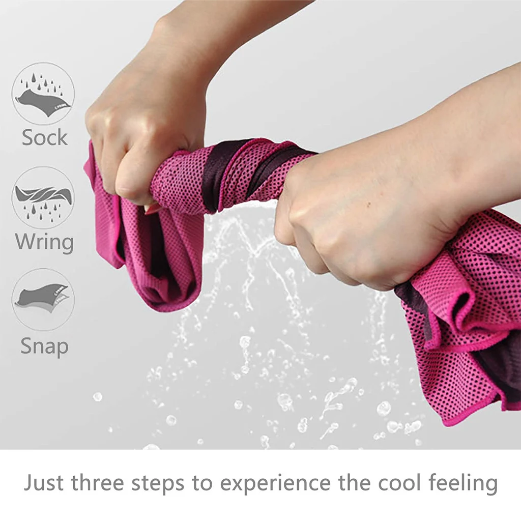 high quality quick dry sports towel rpet Cooling towel refreshing cold gym sport towel