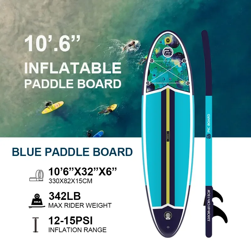 PIC BOARD Wholesale inflatable paddle board water sports surfboard Sap multi inflatable paddle board
