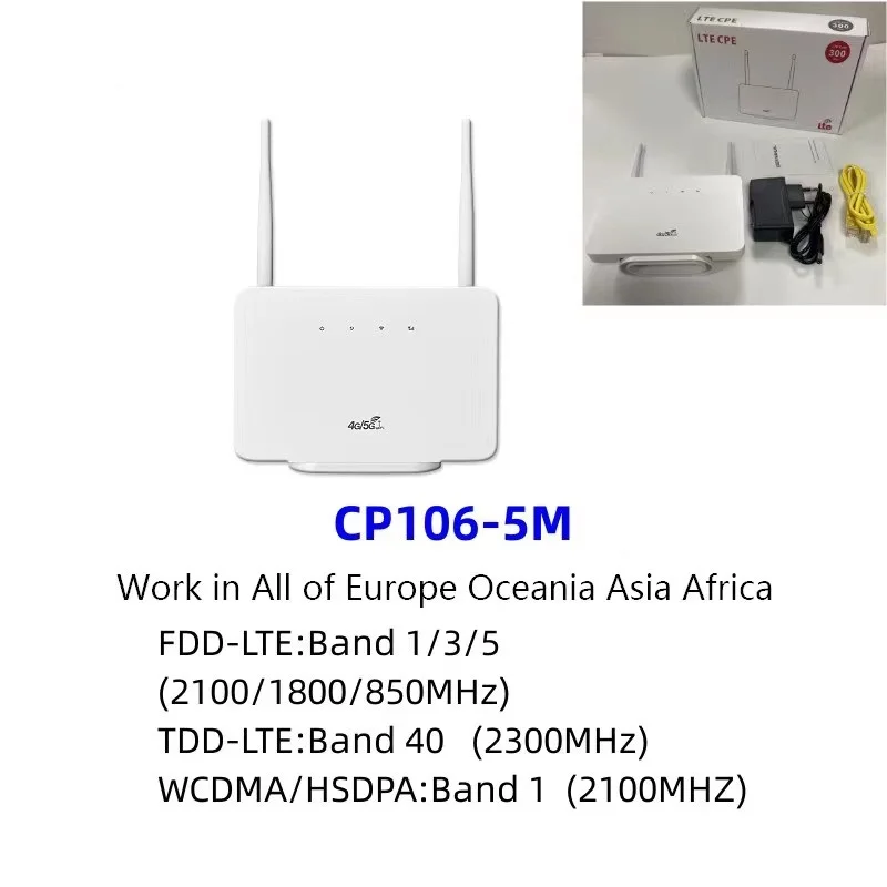 Wireless CPE LTE 4G router Portable Gateway with SIM card slot 4G LTE router CPE modem