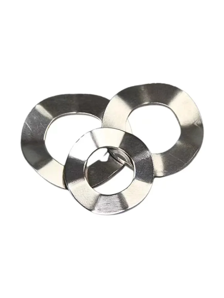 High Quality Customized Size M3-M20 304 Stainless Steel GB955 Corrugated Waveform Washers