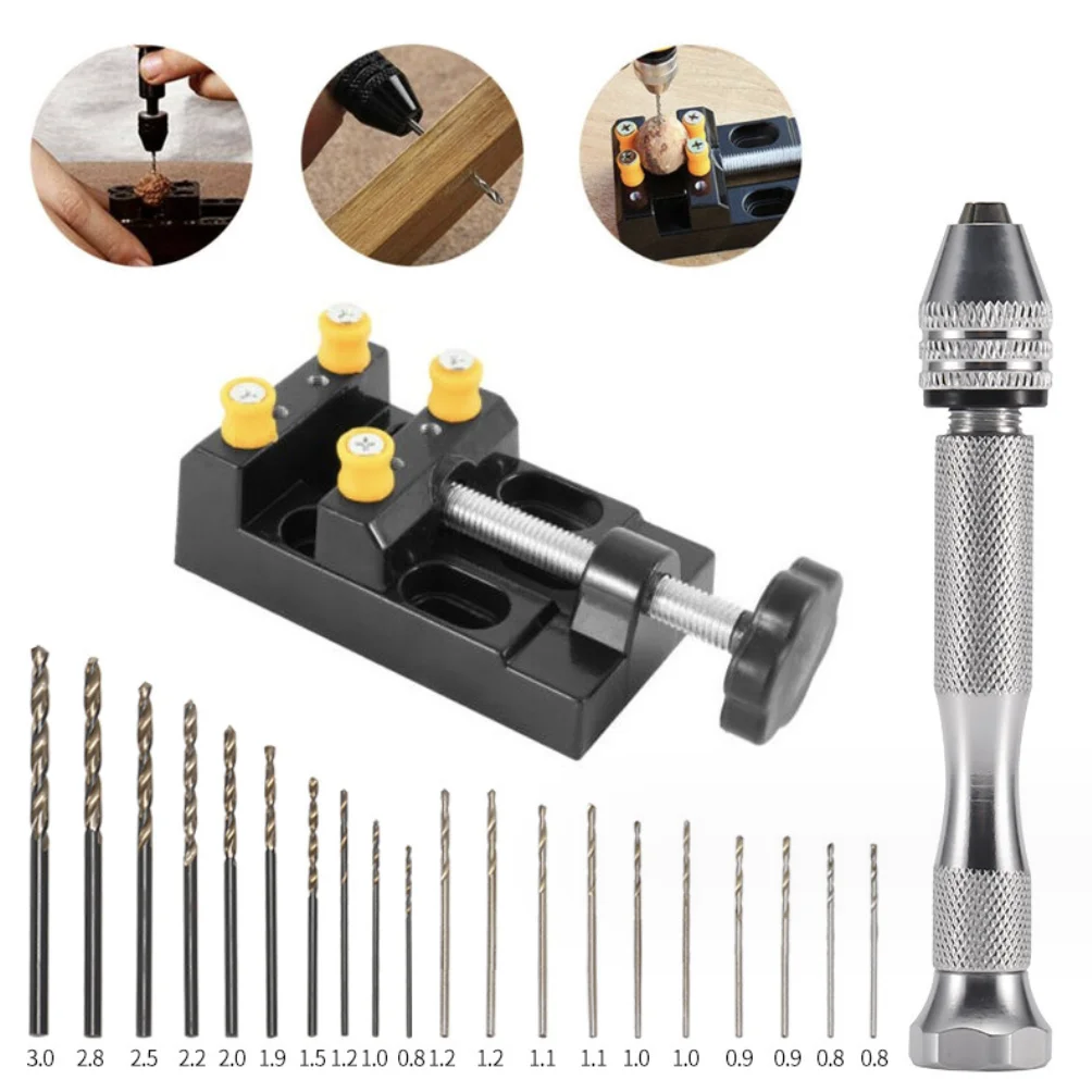 Fully Ground Mini and Micro Drill Bits for Metal Jewelry Handcraft Precision Drilling