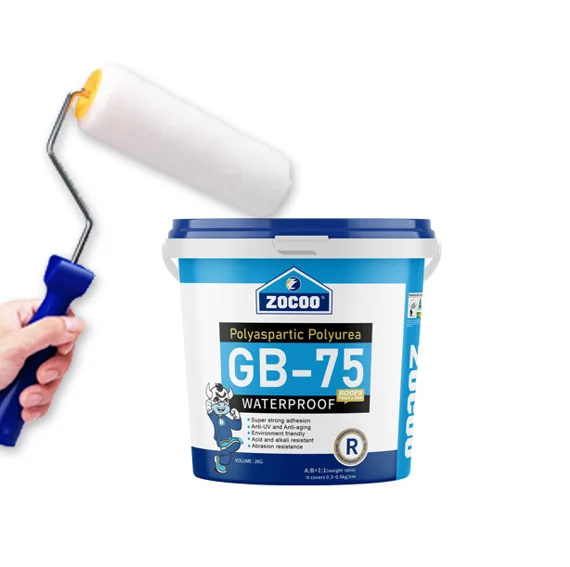 Advanced Materials Convenient Floor Coating Low VOC Roofing Waterproofing for Foundation Waterproofing