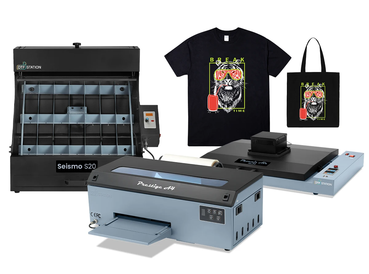 Galaxy Dtf Station New Epsons L805 Printhead 1440Dpi/5Min A4 Dtf Printer Printing Machine for Dtf Starter