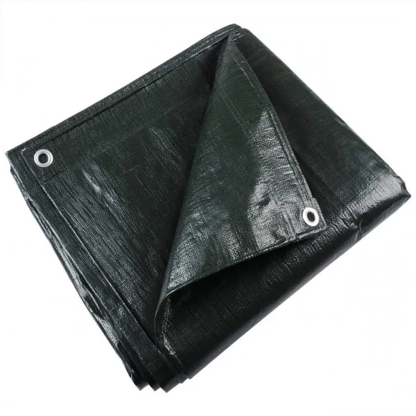 18x24 ft PE Tarp Waterproof Tarpaulin UV Resistant plastic Ground Sheet