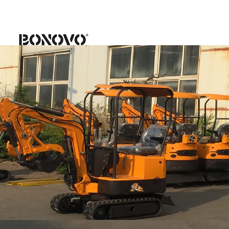 Bonovo хит продаж Мини экскаватор 1 тонна дешевый мини гидравлический микро