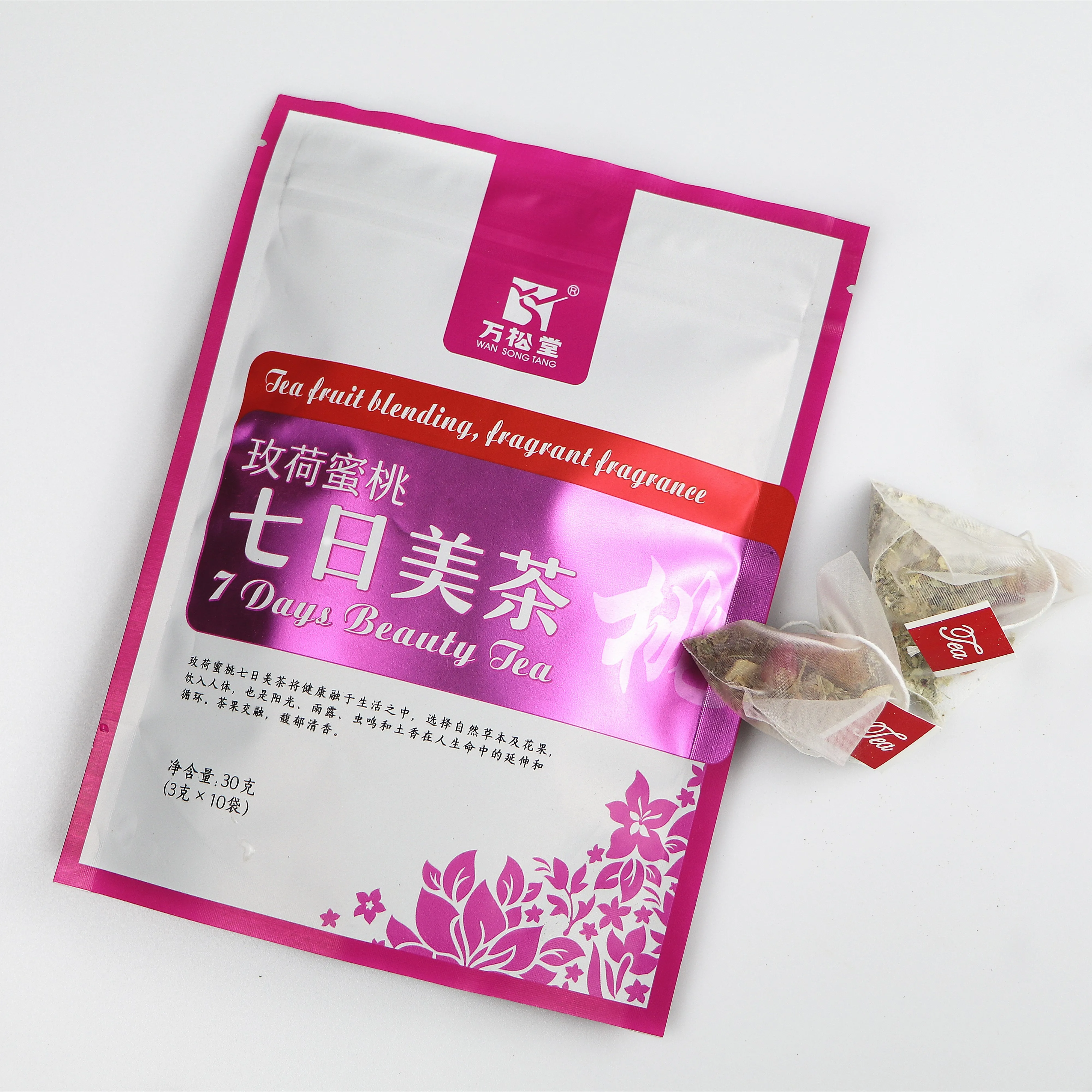 
Best Weight Loss Organic 7 Day Detox peach flavour Slimming tea 
