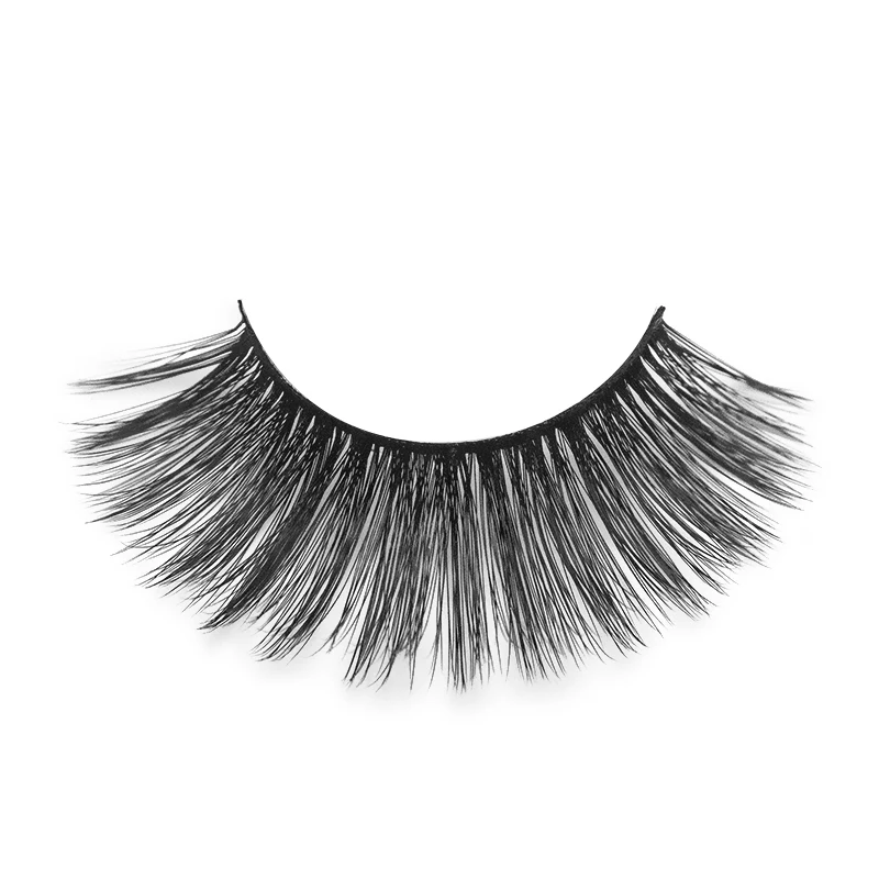 L03 Cruelty Free Vegan Silk Eyelash Manufacturer Vegan Silk Eyelashes with Custom Packaging