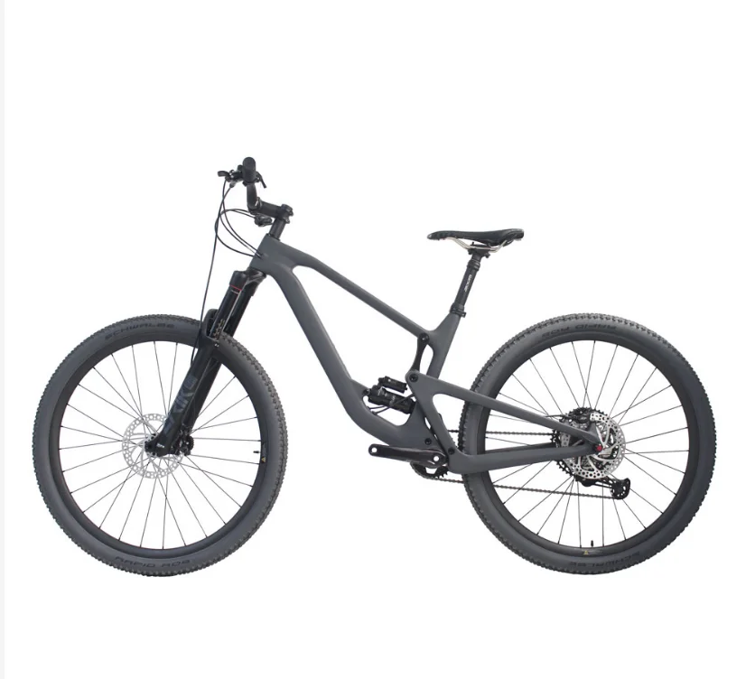 Haideli 29er AM MTB FULL SUSPENSION T1000 carbon fiber bicycle SLX M7100 or XT8100 12s all mountain bike