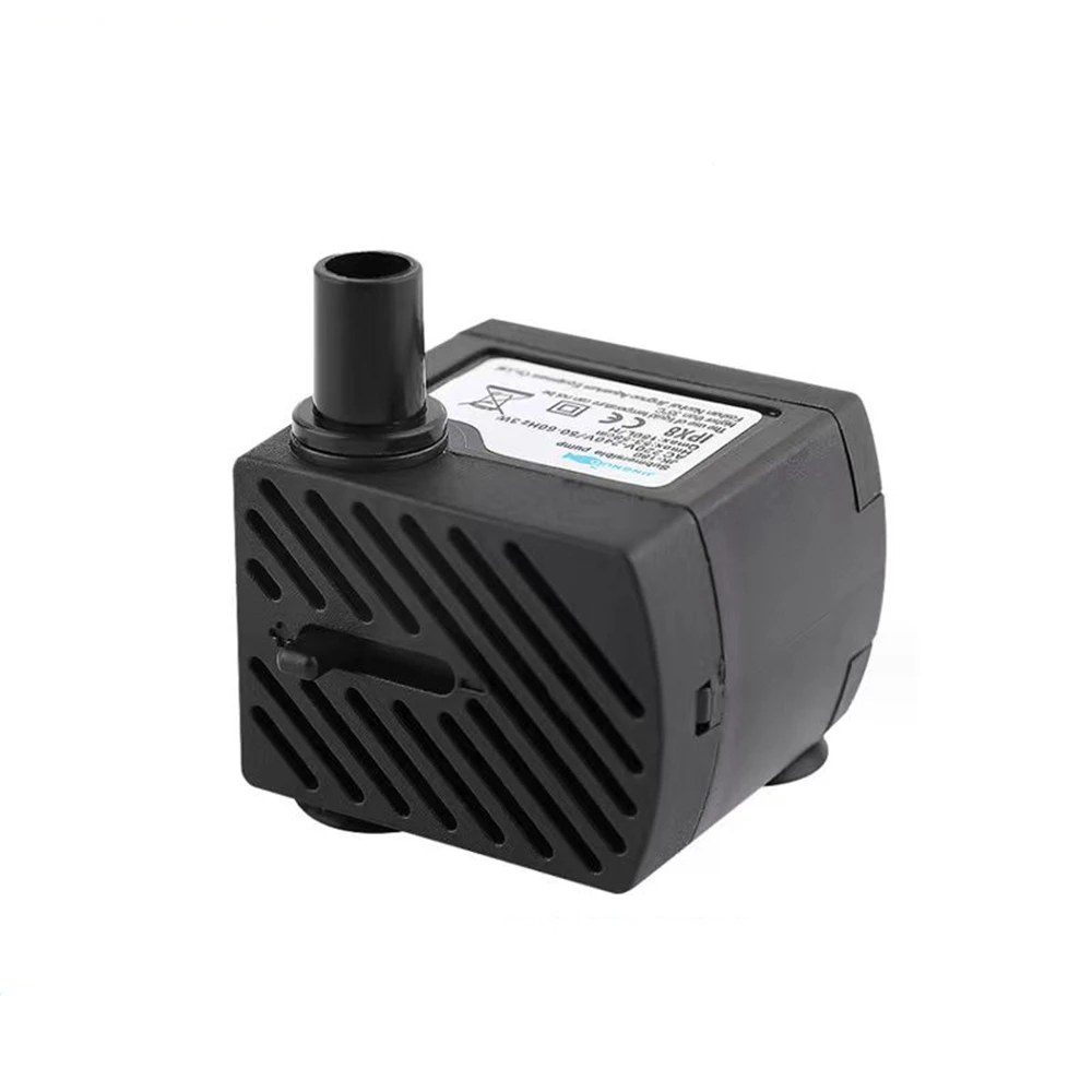 180L/H Quiet Adjustable Aquarium Pump Mini Suction Submersible Water Pump Filter Pond Circulating Fish Tank Pump