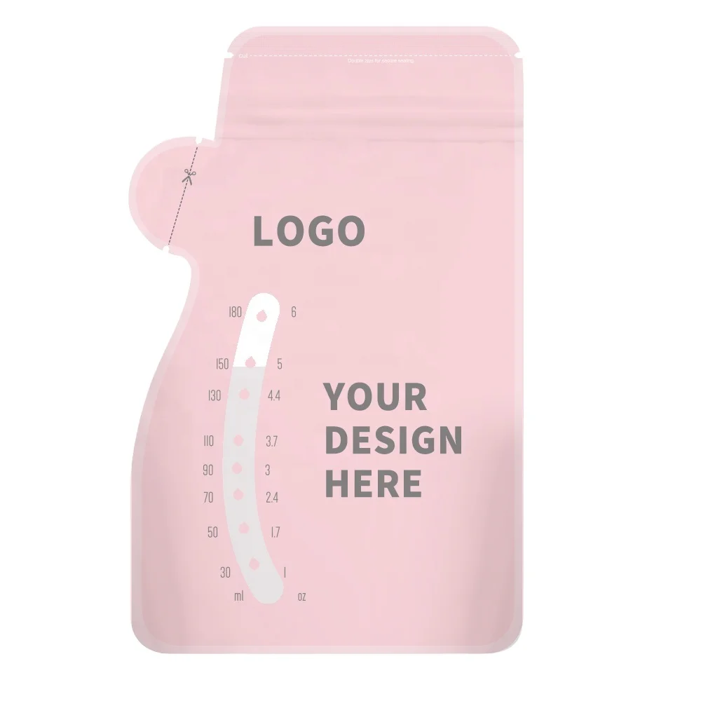 2023 new born baby products BPA Free baby breastmilk Food Grade Plastic Breast Milk Storage Bag