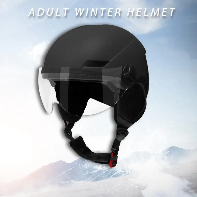Nice design ski helmet skiing sports safety protective gear comfortable adult unisex ski helmet