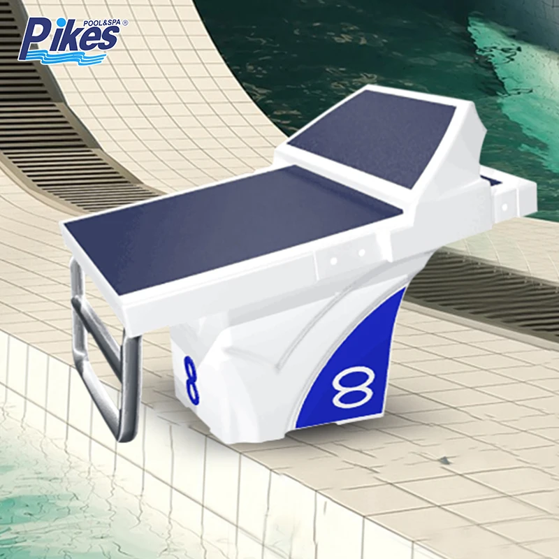 Competitive Swimming and Diving Equipment Stainless Steel Starting Block Diving Platform Essential Pool Tools & Accessories