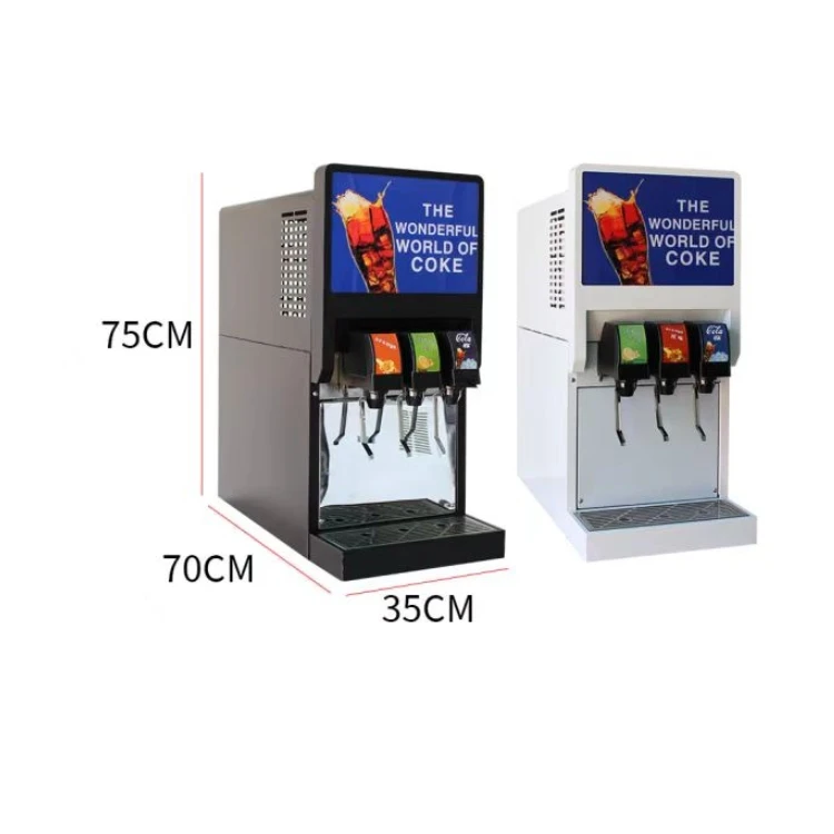Commercial 6 Valves Automatic Dispenser for Post Mix Soft Drinks for Convenience Stores