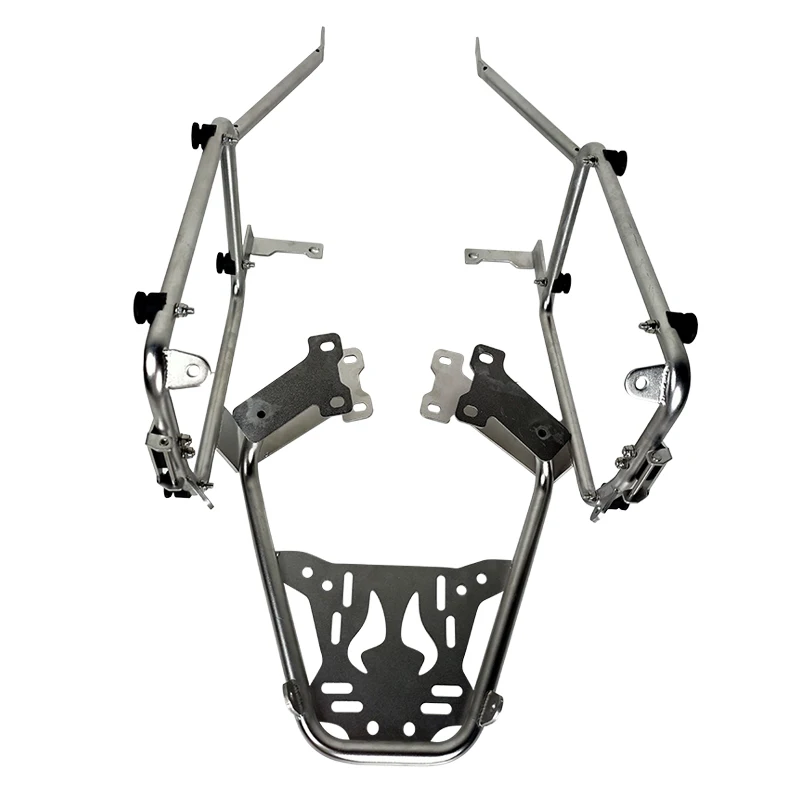 Motorcycle 304 Stainless steel Luggage Rack Cargo Holder Tail Box Trunk Bracket Top case bracket For Honda CB400X CB500X