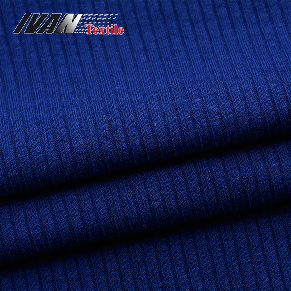 GOOD QUALITY T/R 4*2 SPANDEX RIB P/D FOR SWEATER