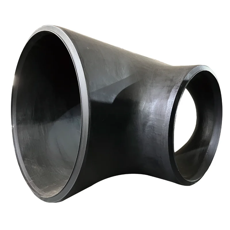 Butt weld ANSI B16.9 Pipe Fittings Large Diameter Reducing Tee Carbon Steel Equal Tee Seamless BW Tee