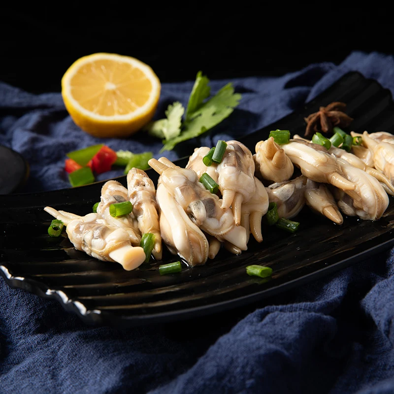 Frozen cooked baby clam in shell Shellfish