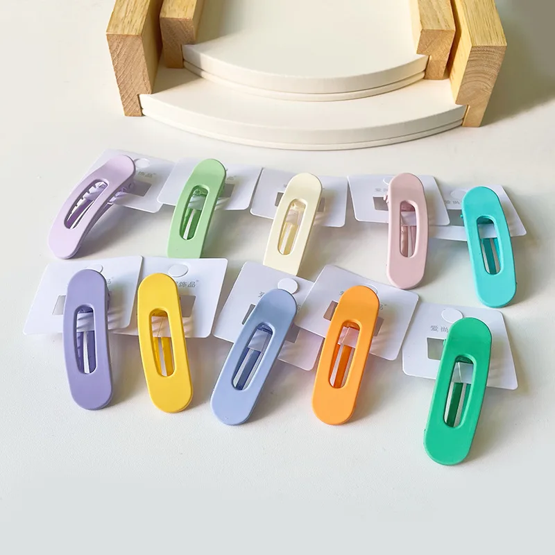 10pcs/set small flower butterfly hair claw clips plastic candy color for women girls