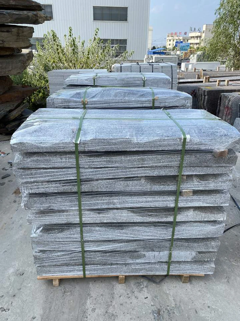 China G603 Natural Granito Outdoor Paving Stone Briques De Granit Staircase Palisade Floor Tile Wall Cladding G603 Granite