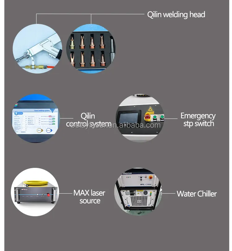 1500w Fiber laser fiber welder automatic fiber laser welding machine for stainless steel aluminum from Jinan Bolay