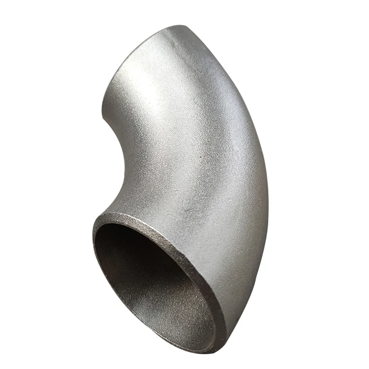 Top selling industrial grade MS 1.5D Long Radius carbon/alloy Steel 316L/304 Seamless stainless steel exhaust elbows