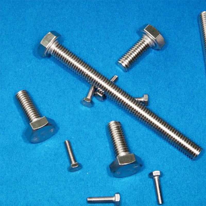 Stainless Steel Hexagon Head Bolt DIN933 SUS 304 Bolts Factory Price Supply