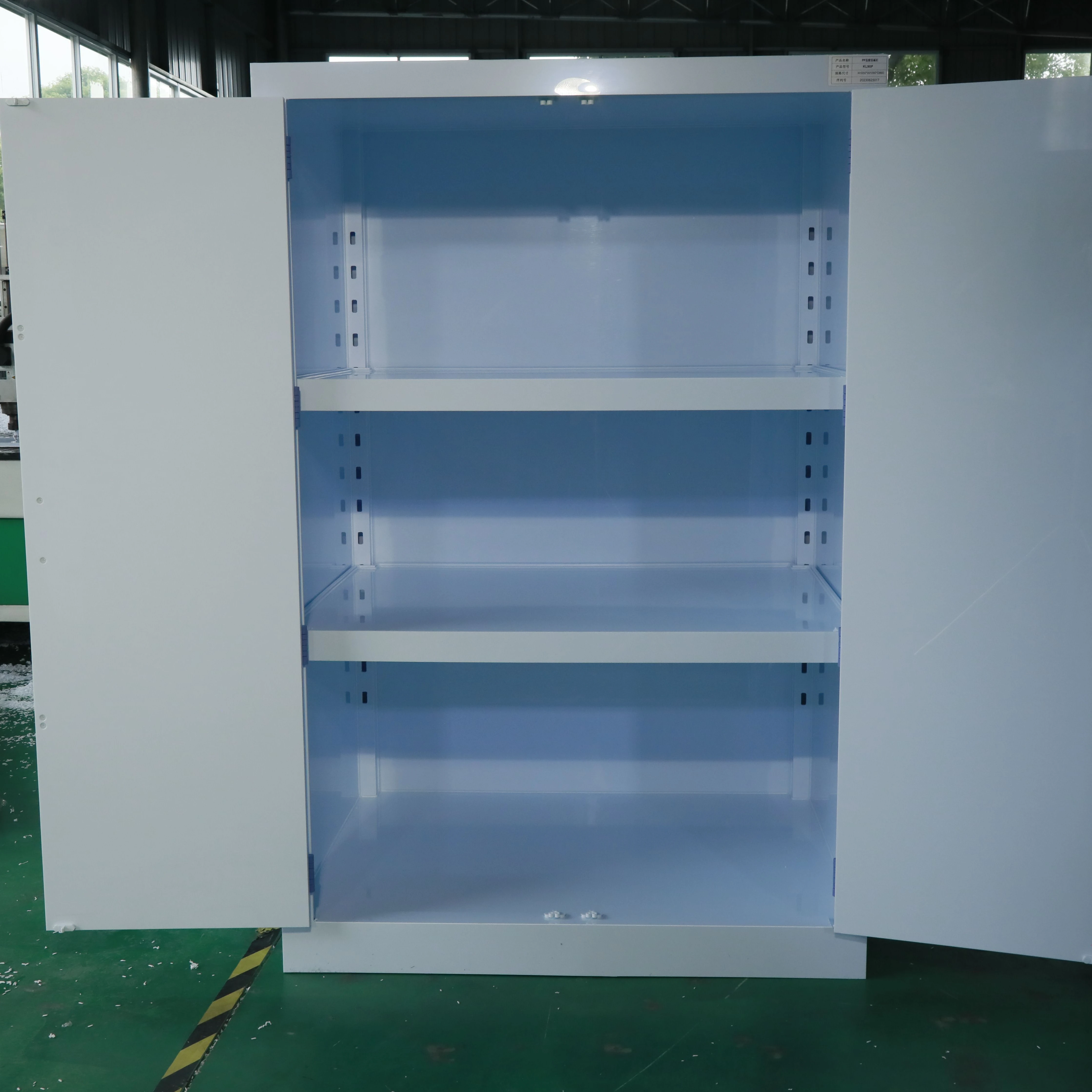 Industrial Explosion-Proof Chemical Storage Cabinet Laboratorial Use Acid Corrosive Safety Flammable Cabinet Panel Style