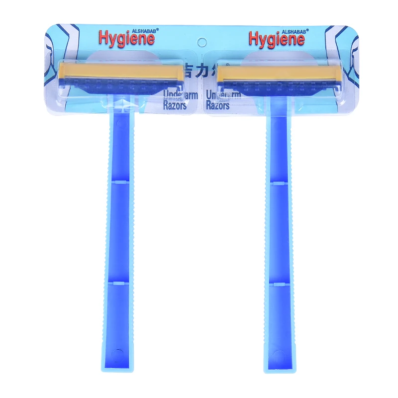 Wholesale Single Blade Disposable Razor With Rubber And Plastic Handle For Personal Use