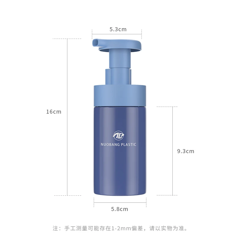 New product Foam Pump Bottles Empty Foaming Liquid Soap Dispensers for Refillable Travel Hand Soap Shampoo bottle 200ml