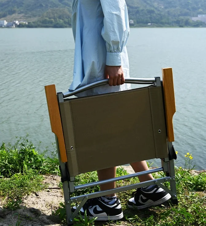 Camping fishing Kermit chair Convenient beach chair Outdoor sketching barbecue leisure folding chair