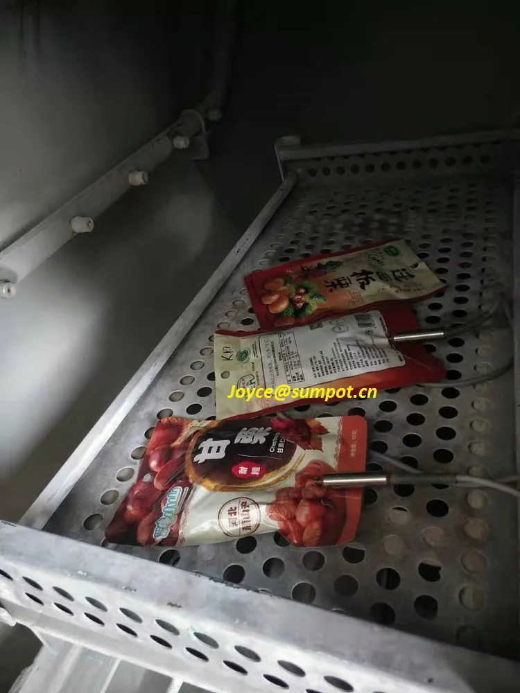 Small retort machine pilot autoclave for new food